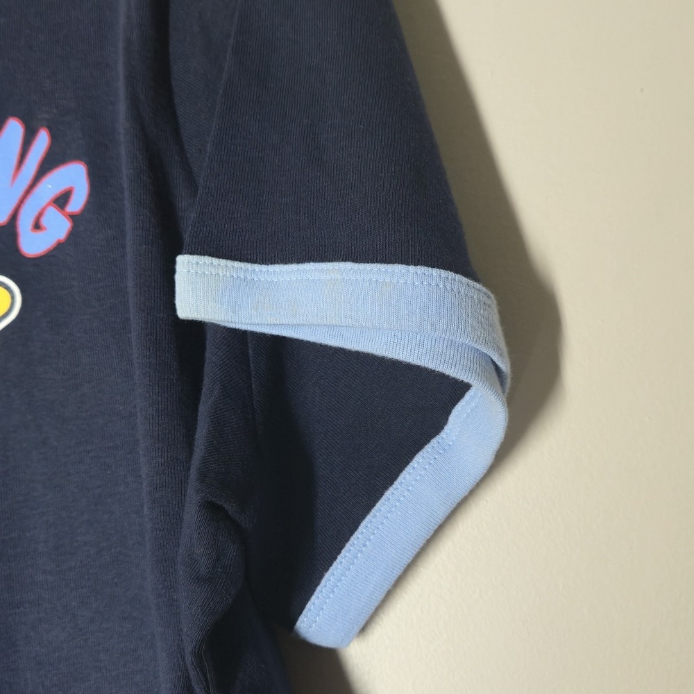 Rare Vtg Disney Main Street Tigger Best At Everything Ringer Shirt 3XL Soccer - Picture 5 of 6
